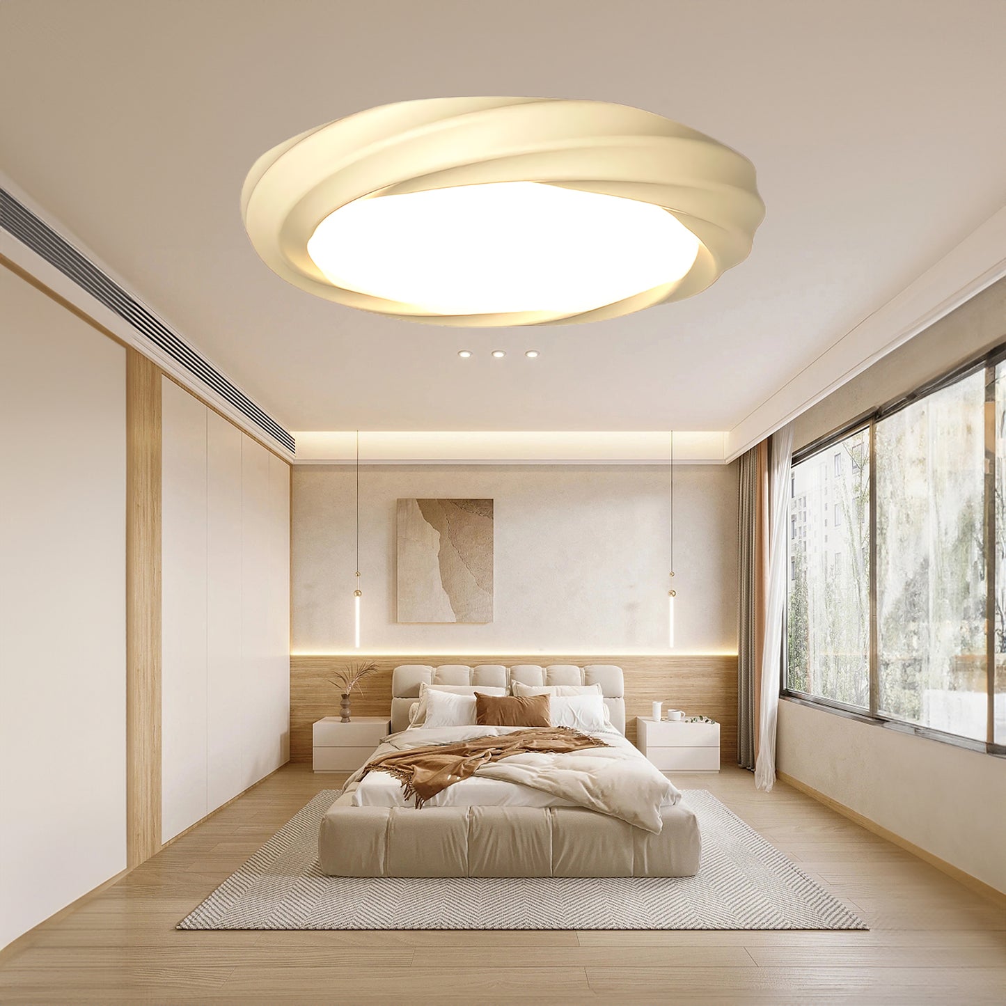 Maivy LED Flush Mount Modern Material Ceiling Light