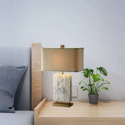 Marbi Eclectic Metal Table Lamp