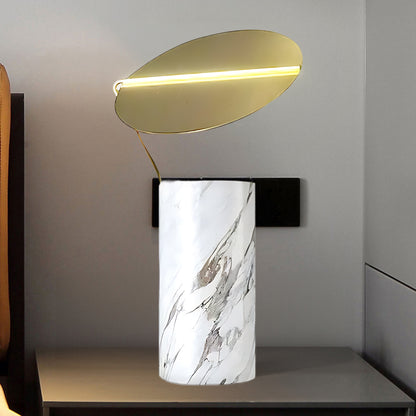 Marble Coffee Modern Metal Table Lamp