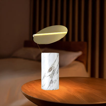 Marble Coffee Modern Metal Table Lamp