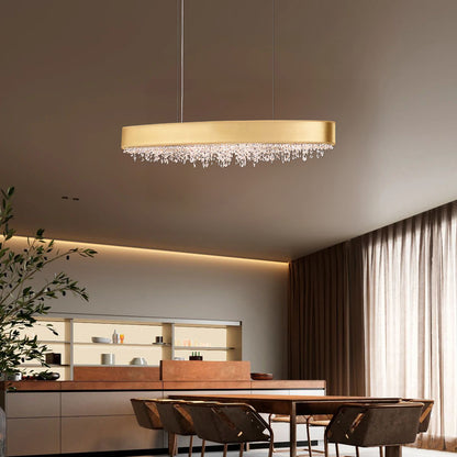 Marilyn Modern Crystal Luxury Metal Pendant Light