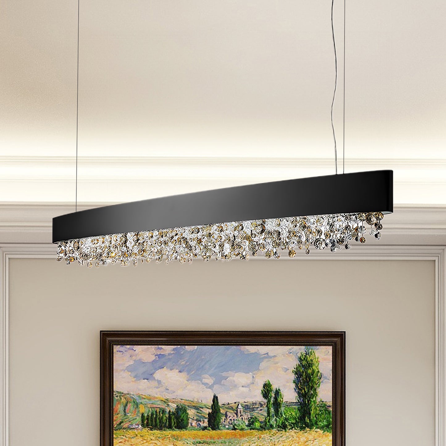 Marilyn Modern Crystal Luxury Metal Pendant Light