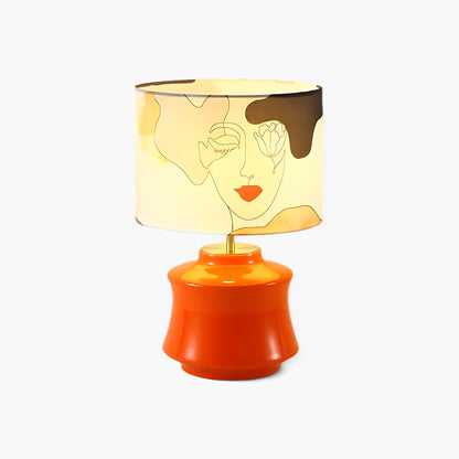 Marilyn Eclectic Metal Table Lamp