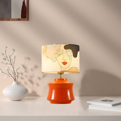 Marilyn Eclectic Metal Table Lamp