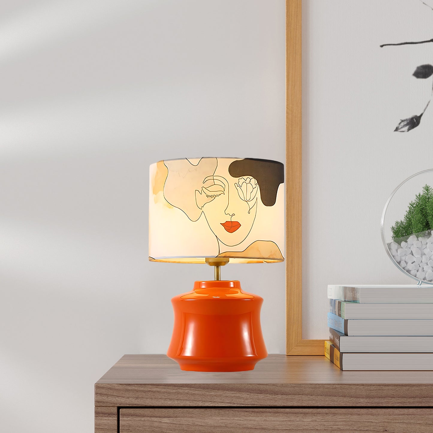 Marilyn Eclectic Metal Table Lamp