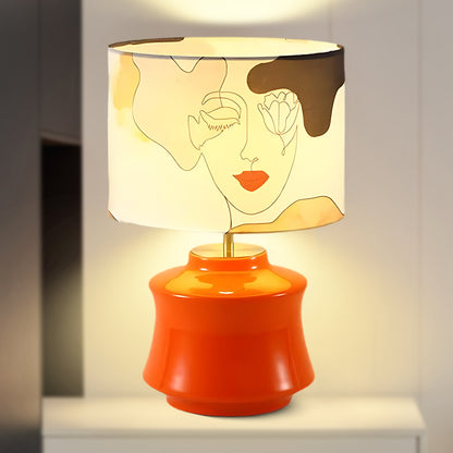 Marilyn Eclectic Metal Table Lamp