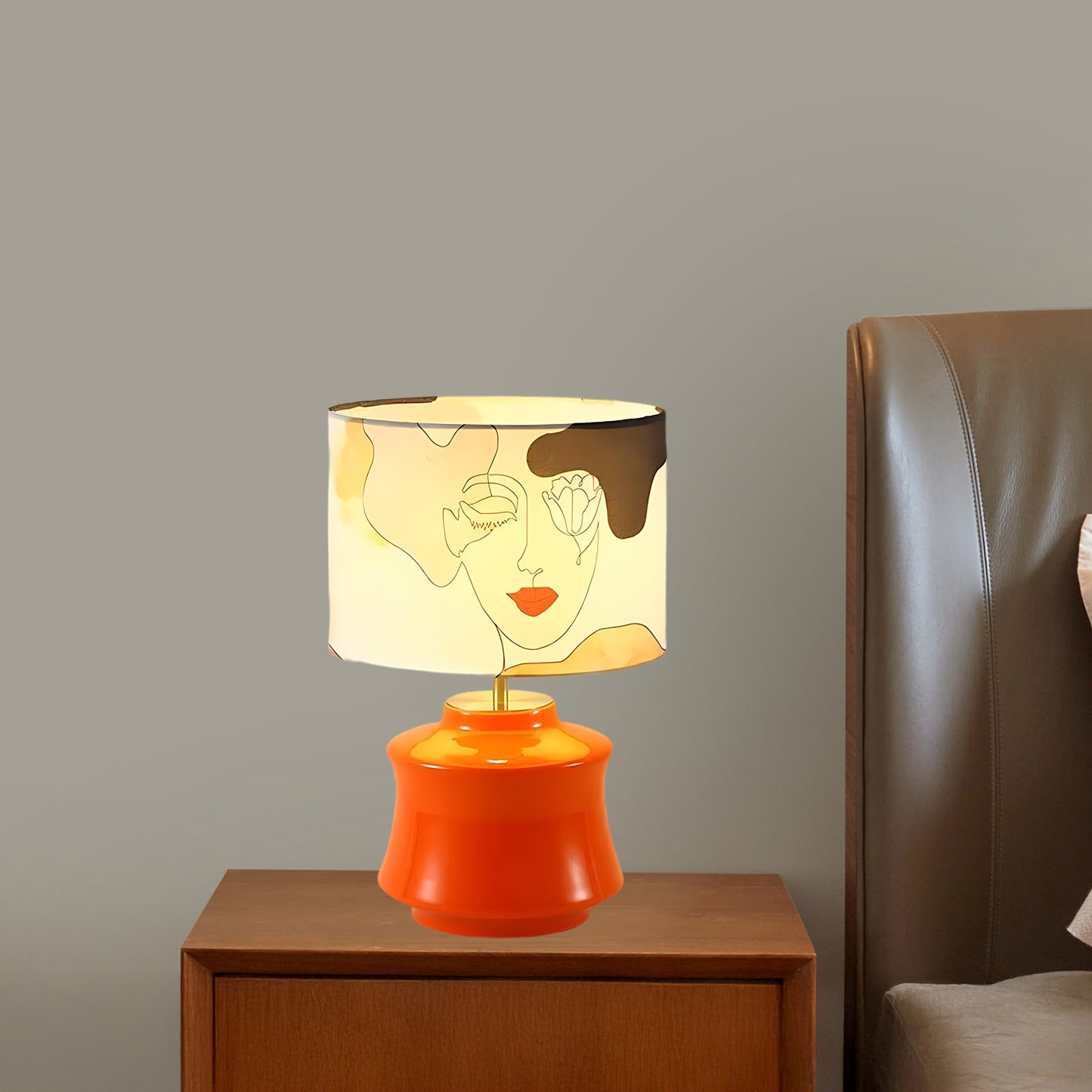 Marilyn Eclectic Metal Table Lamp