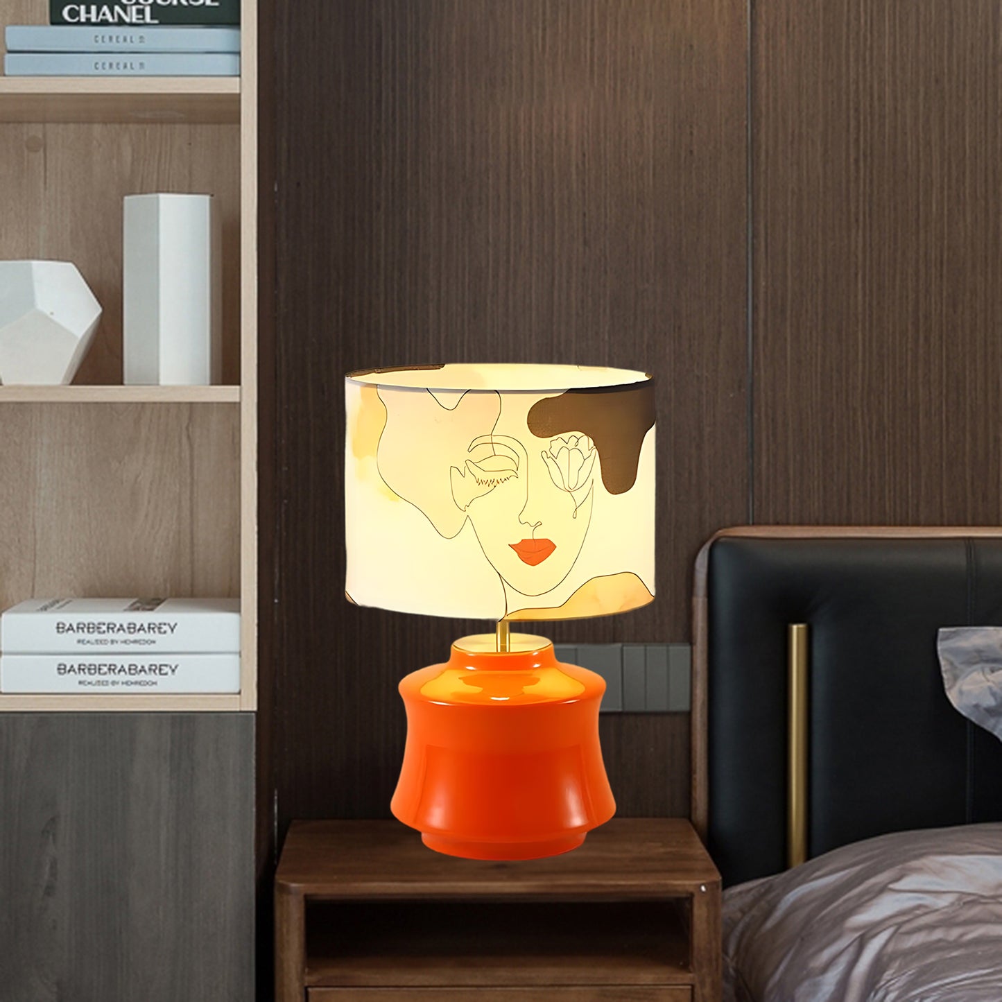 Marilyn Eclectic Metal Table Lamp