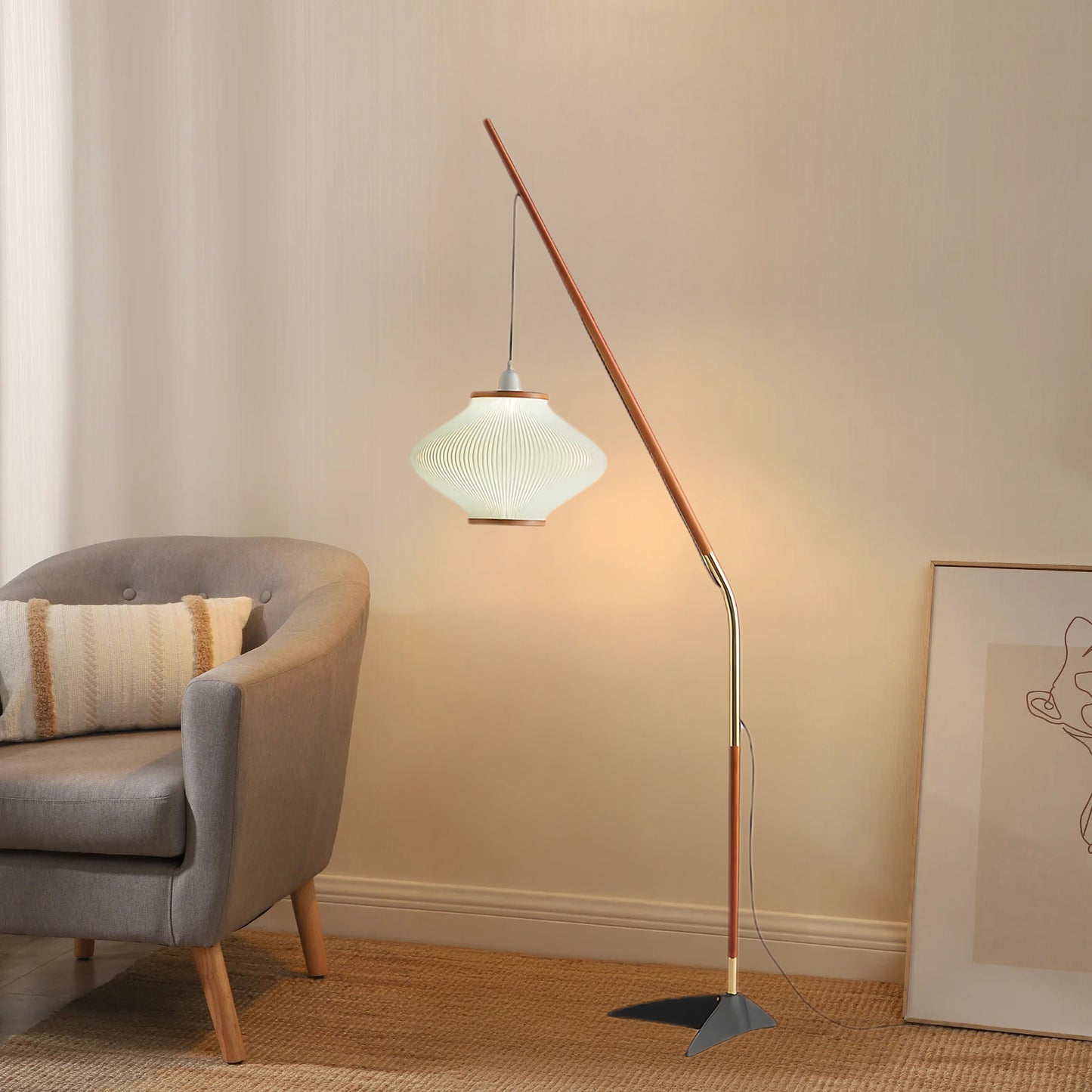 Matsusu Modern Metal Floor Lamp