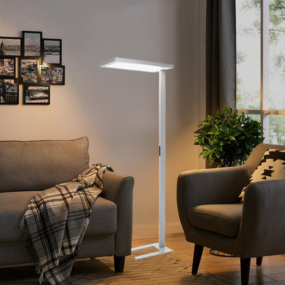 Matthis LED Art Deco Steel Floor Lamp