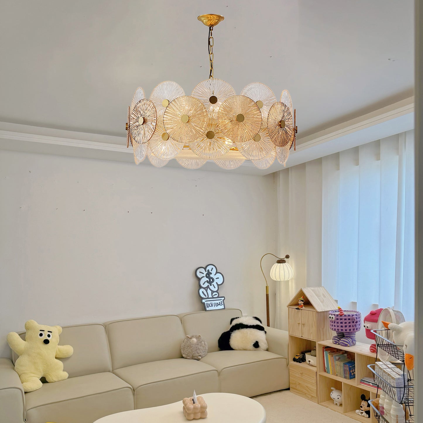 Maytoni Aster Eclectic Crystal Chandelier