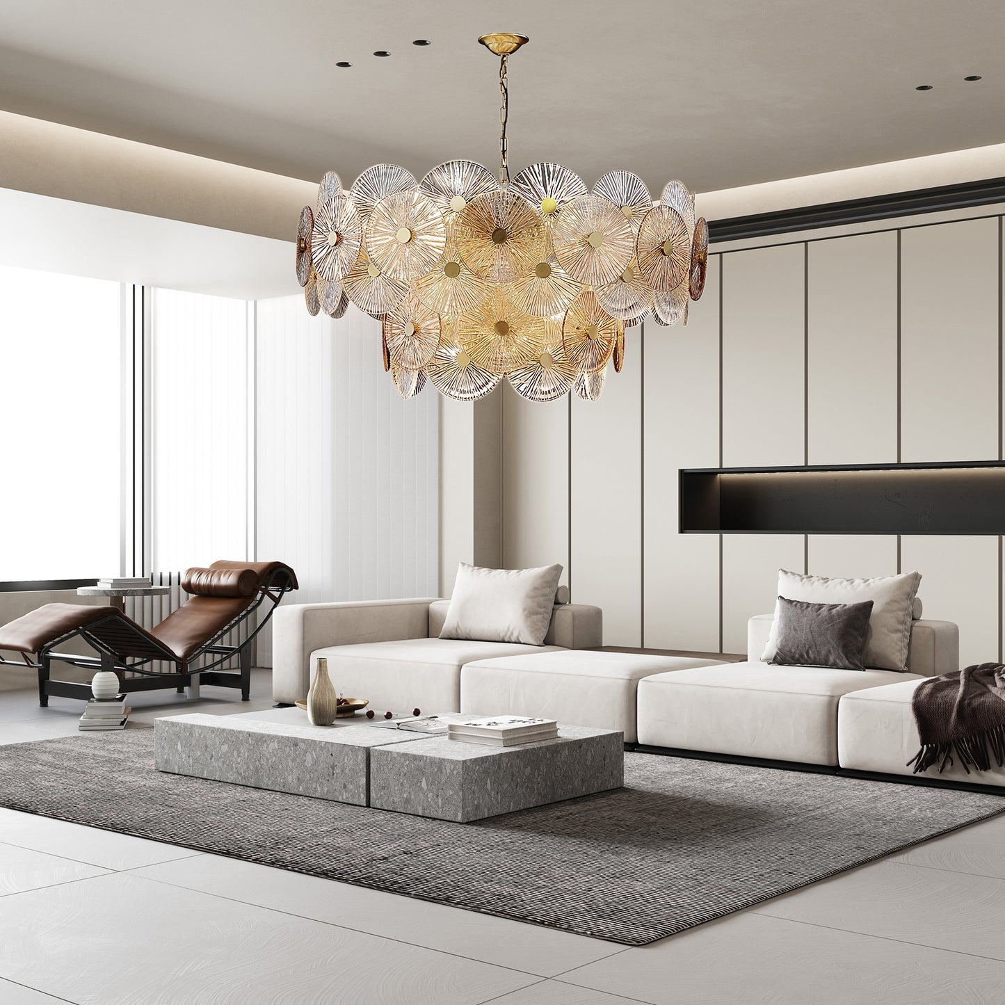 Maytoni Aster Eclectic Crystal Chandelier