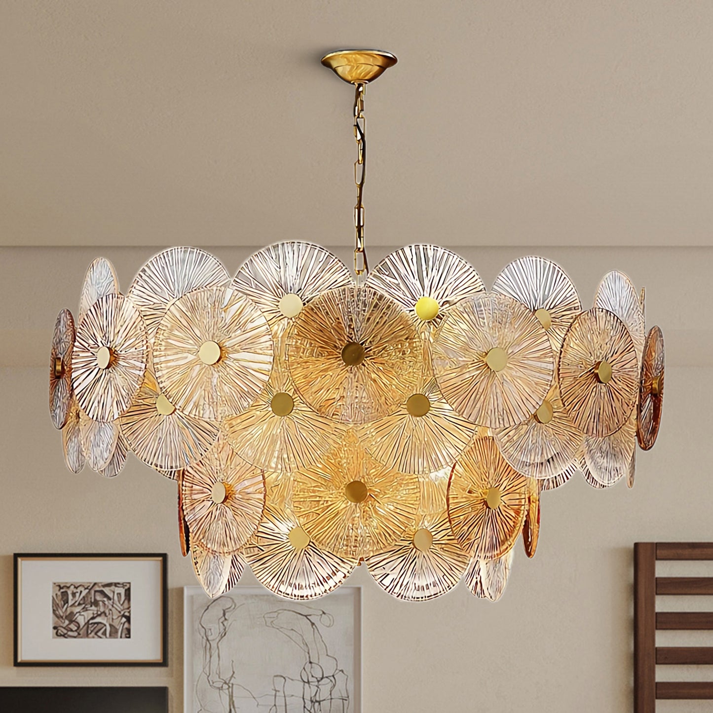 Maytoni Aster Eclectic Crystal Chandelier