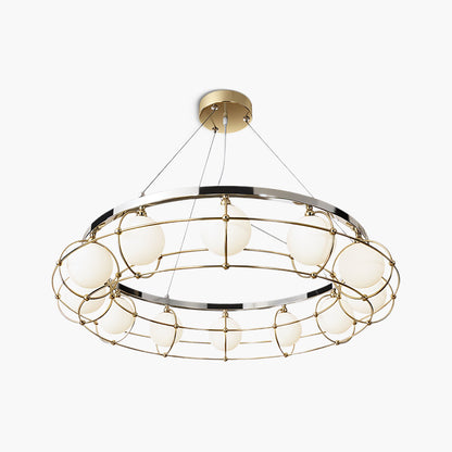 Maytoni Round Modern Crystal Chandelier