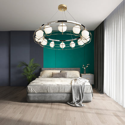 Maytoni Round Modern Crystal Chandelier