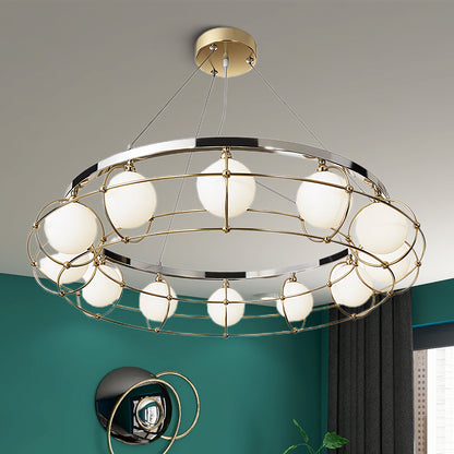 Maytoni Round Modern Crystal Chandelier