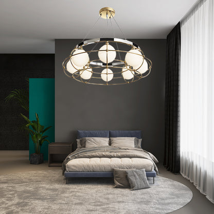 Maytoni Round Modern Crystal Chandelier