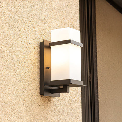 Mcdade Outdoor Contemporary Crystal Wall Light