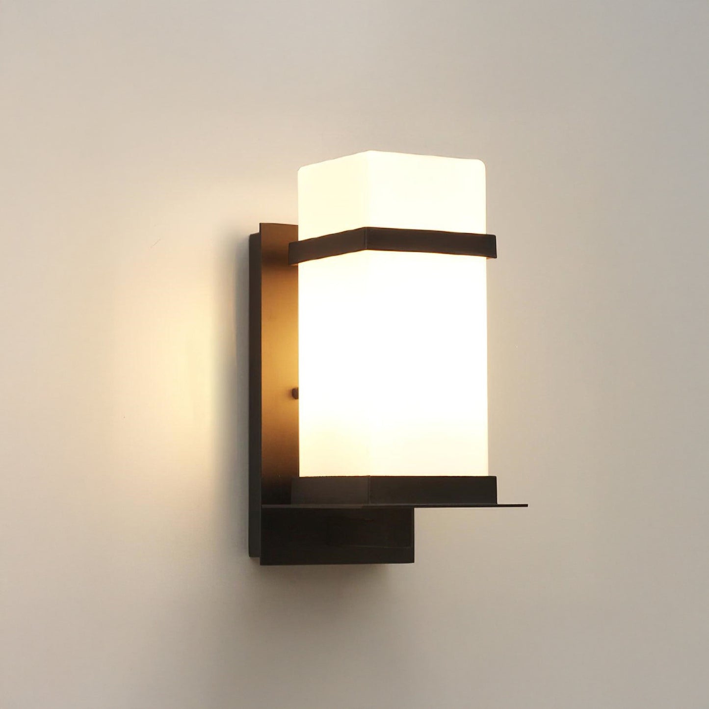 Mcdade Outdoor Contemporary Crystal Wall Light