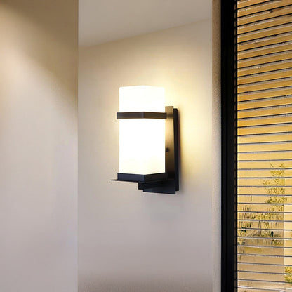 Mcdade Outdoor Contemporary Crystal Wall Light