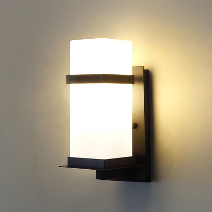 Mcdade Outdoor Contemporary Crystal Wall Light