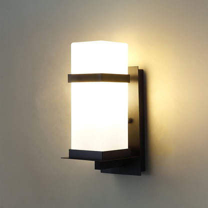 Mcdade Outdoor Contemporary Crystal Wall Light