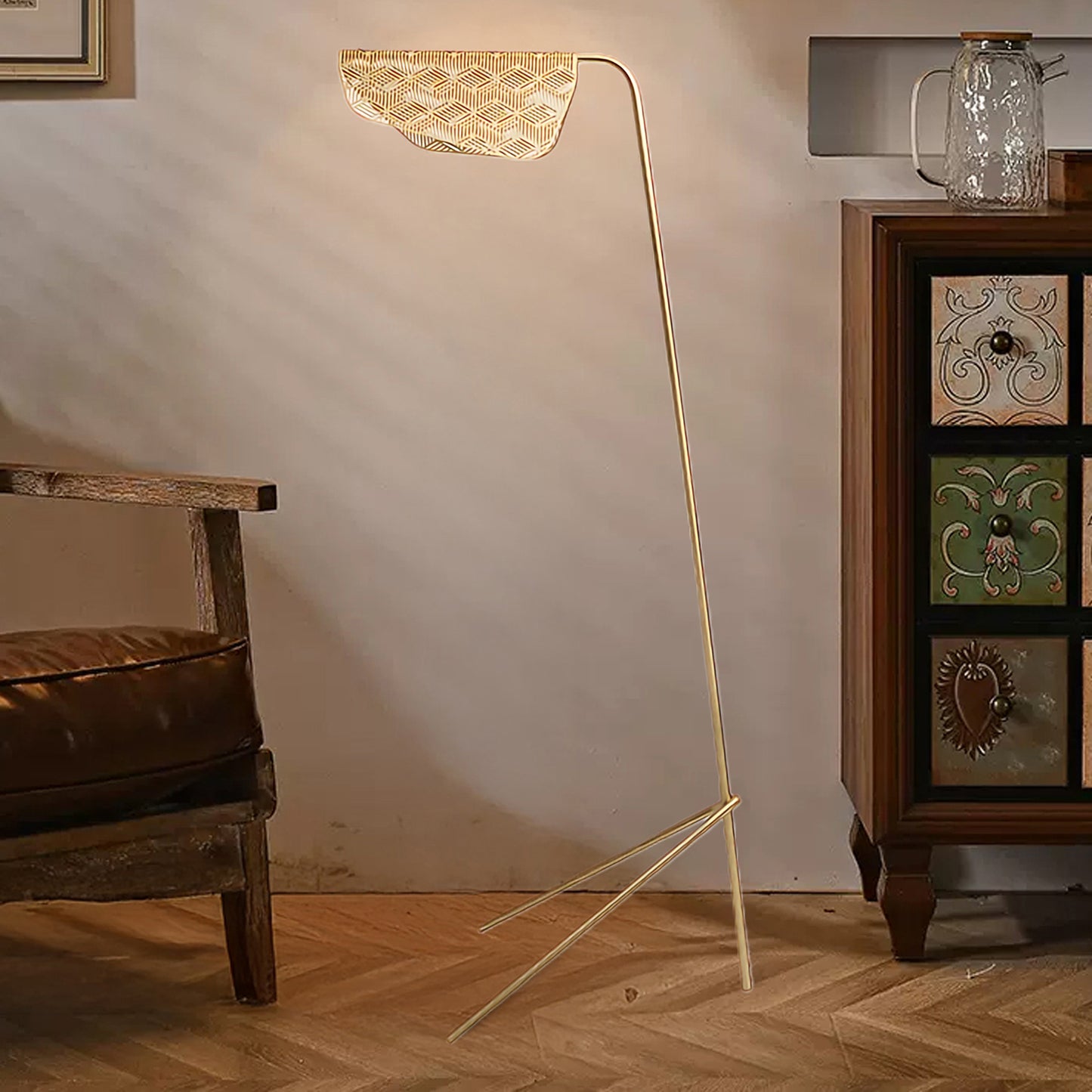 Mediterranea Eclectic Metal Floor Lamp