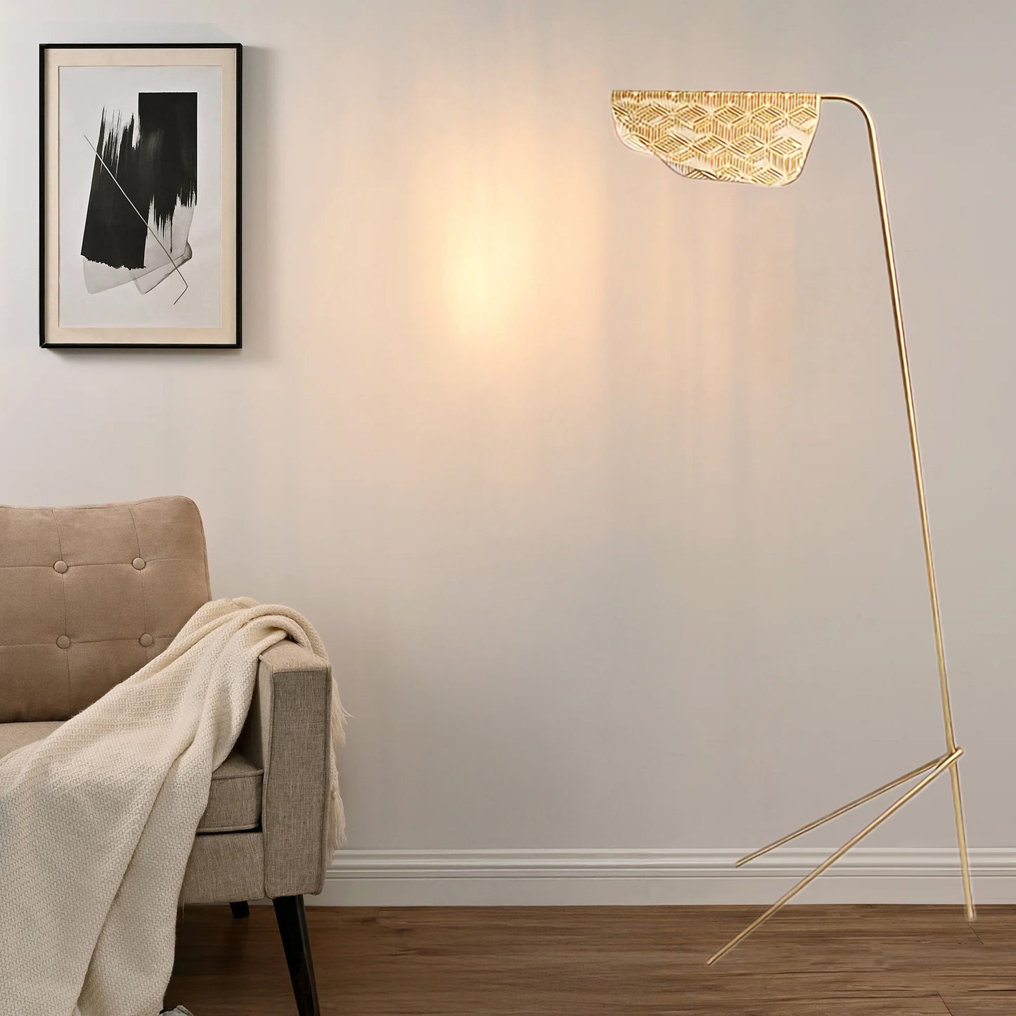 Mediterranea Eclectic Metal Floor Lamp