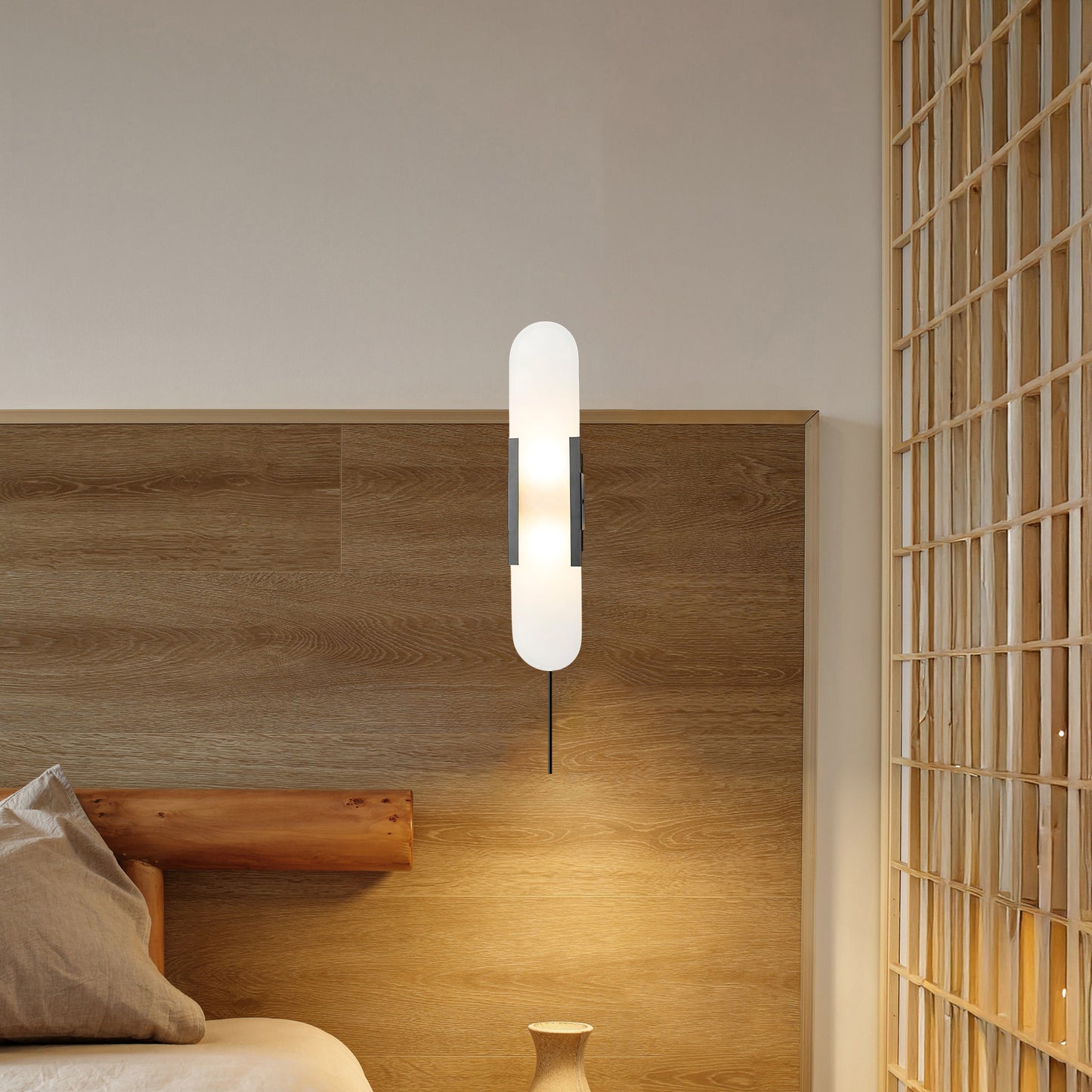 Melange Elongated Plug-in Sconce