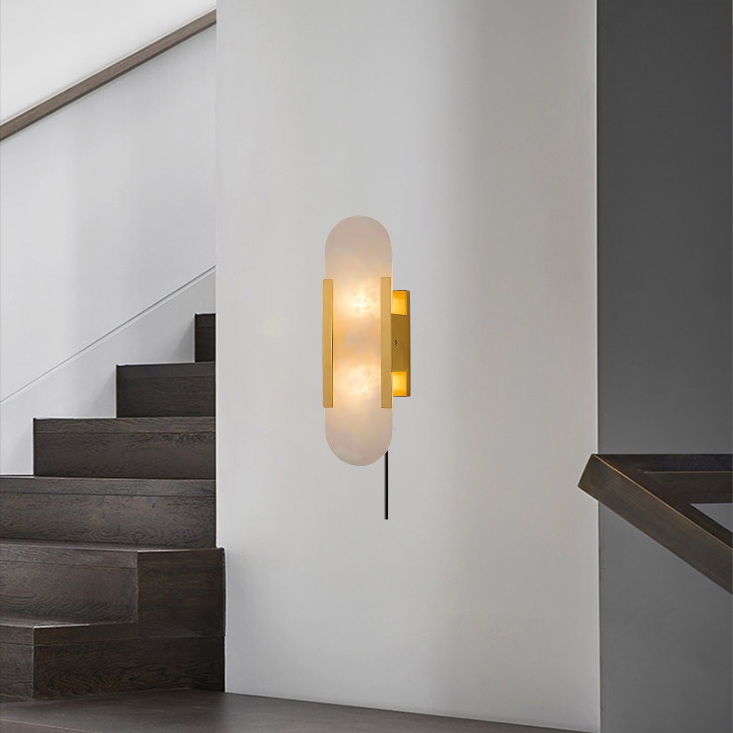 Melange Elongated Plug-in Sconce