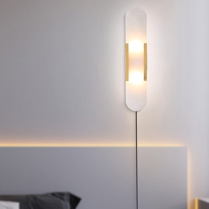 Melange Elongated Plug-in Sconce