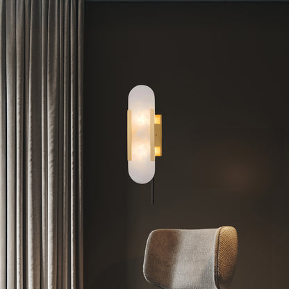 Melange Elongated Plug-in Sconce