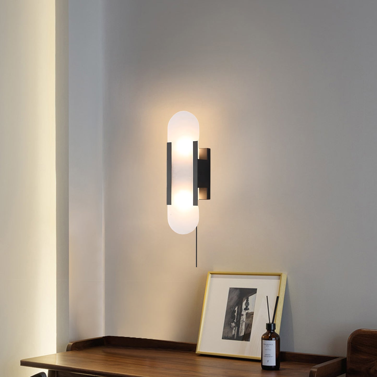 Melange Elongated Plug-in Sconce