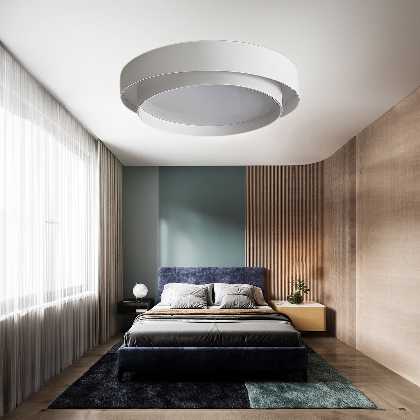 Melody Modern Metal Ceiling Lamp