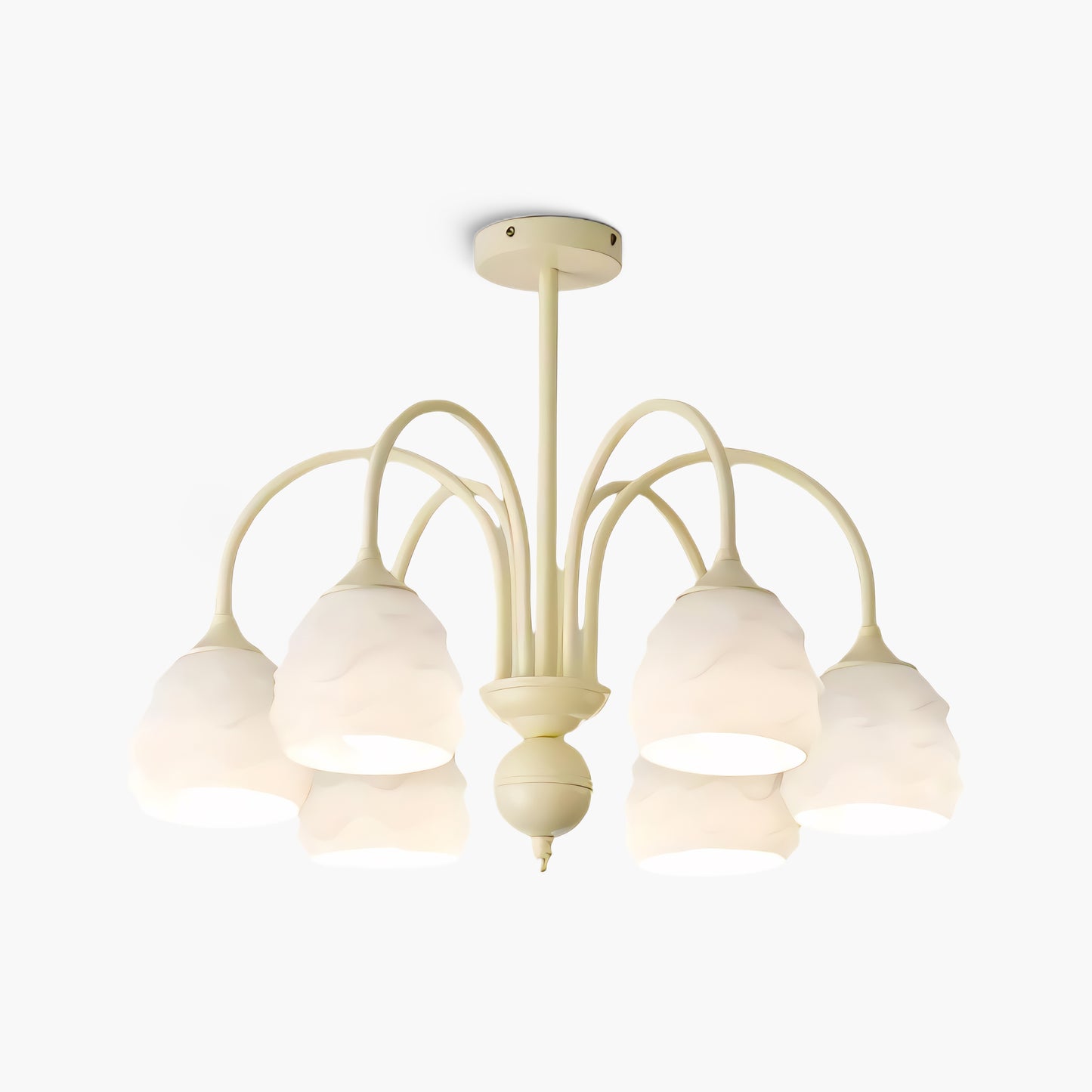 Melting Ice Cream Eclectic Crystal Chandelier