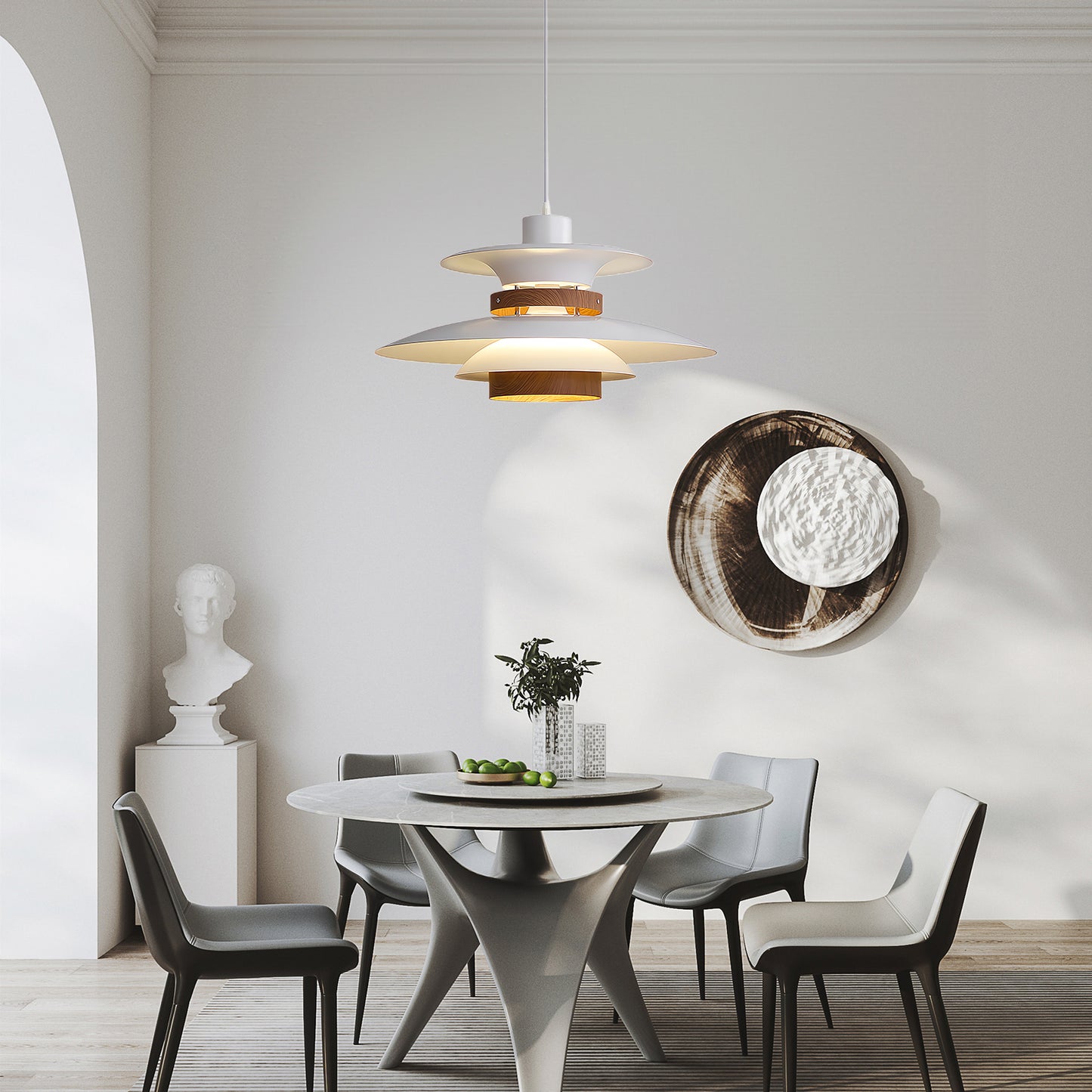 Mercero Scandinavian Metal Pendant Lamp