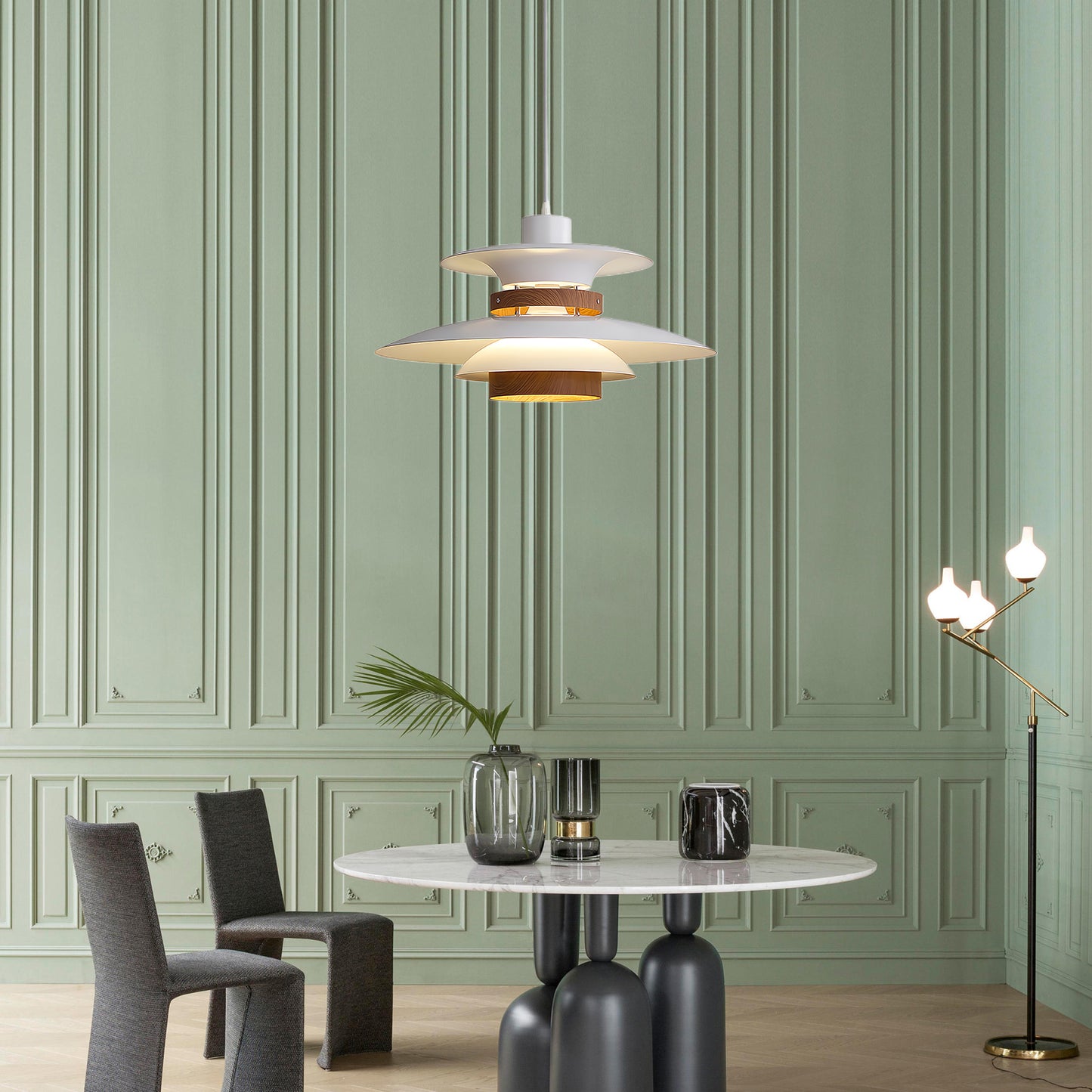 Mercero Scandinavian Metal Pendant Lamp