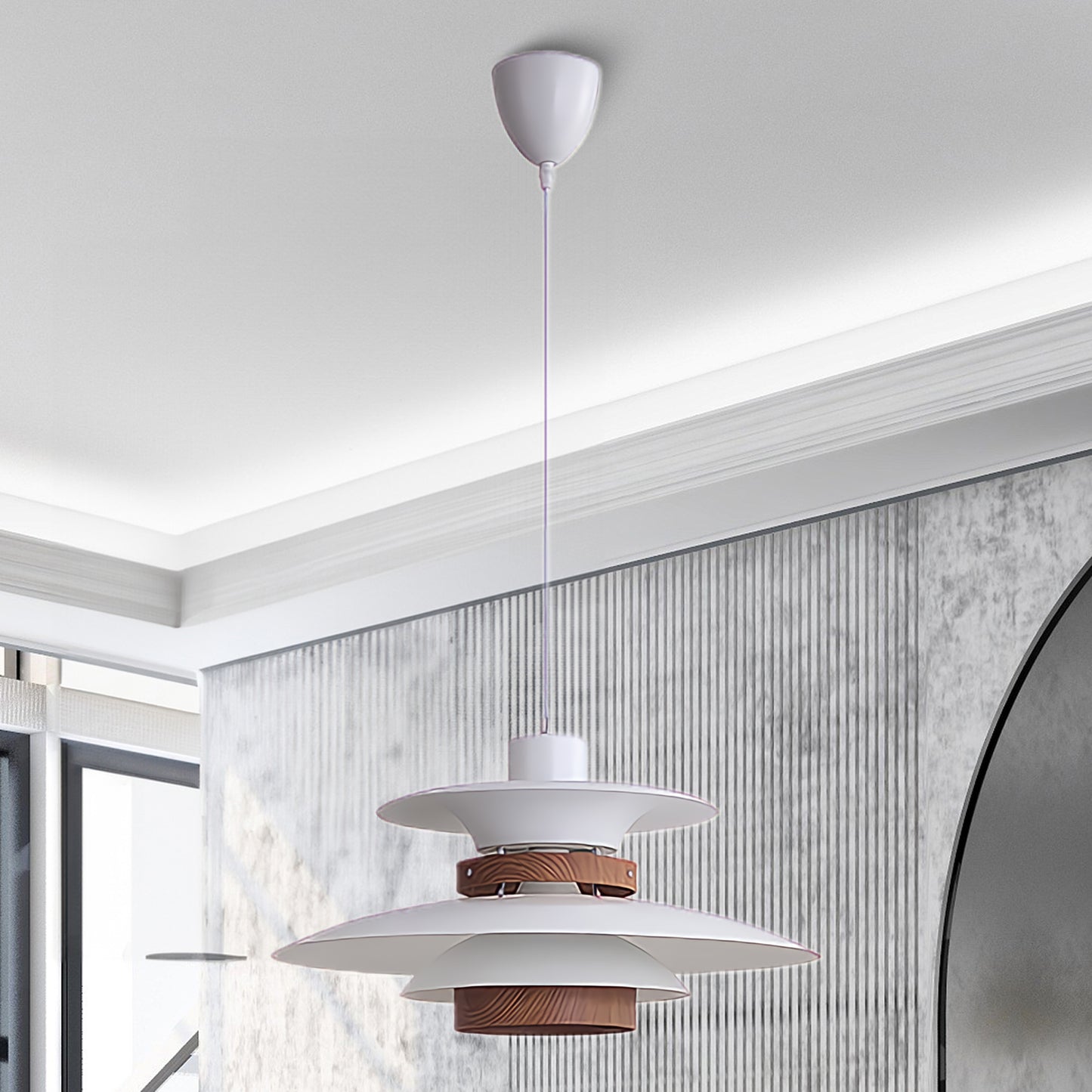 Mercero Scandinavian Metal Pendant Lamp