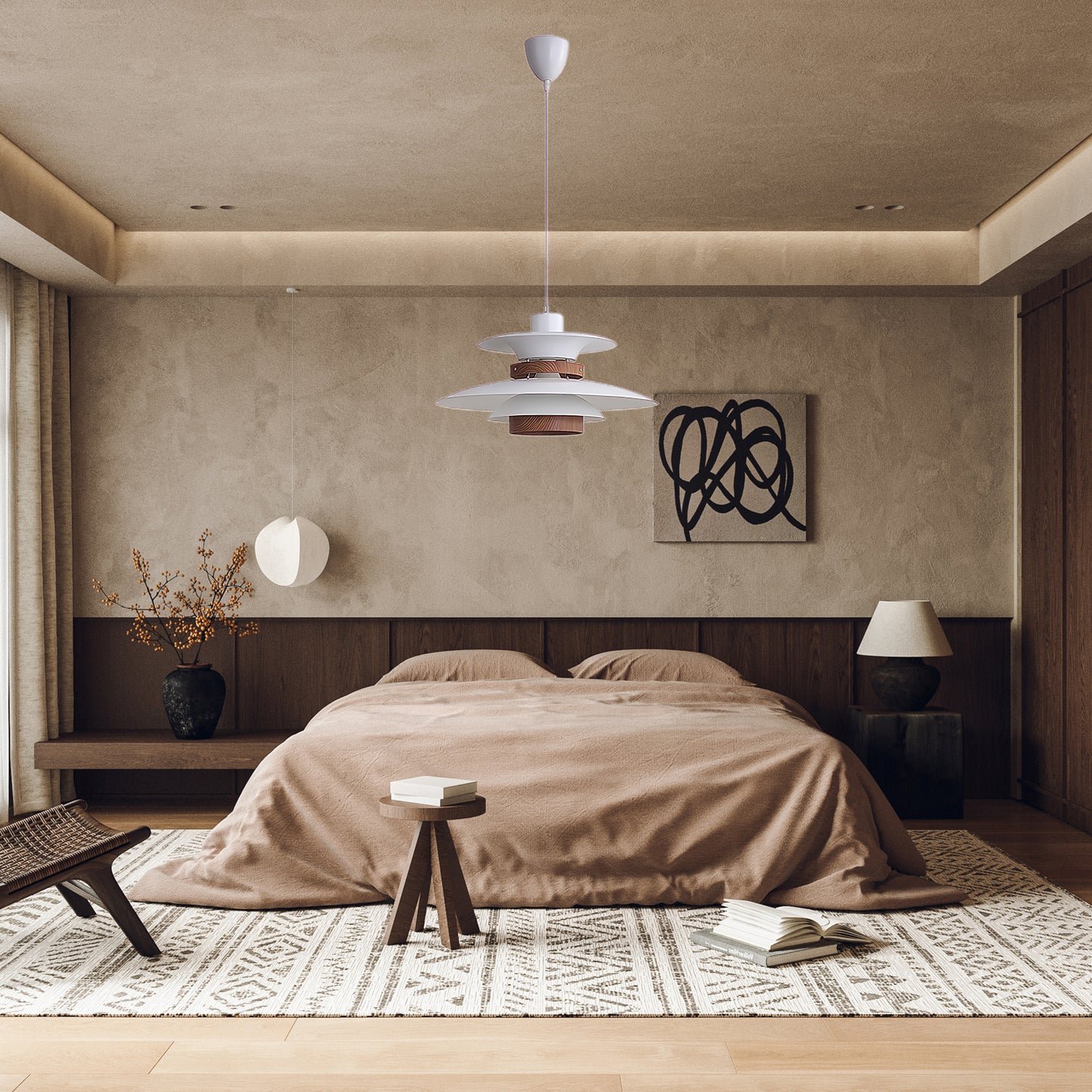 Mercero Scandinavian Metal Pendant Lamp