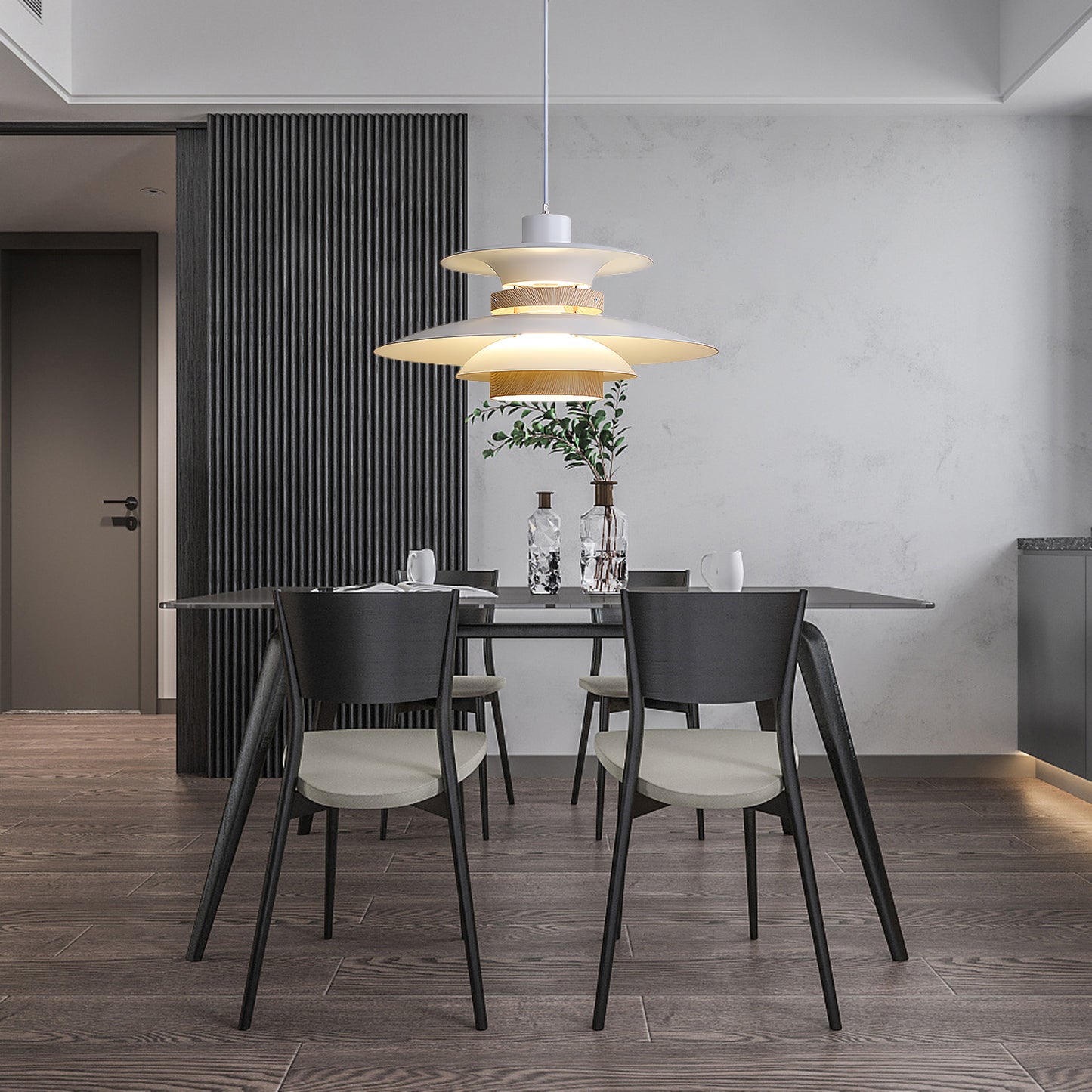 Mercero Scandinavian Metal Pendant Lamp