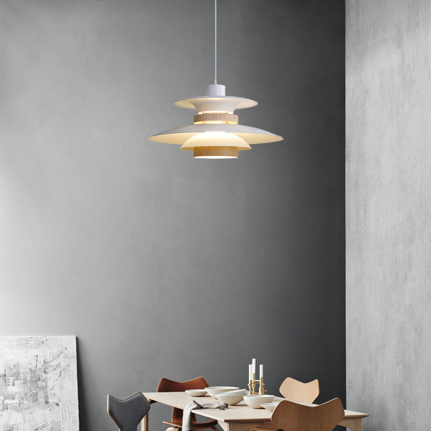 Mercero Scandinavian Metal Pendant Lamp