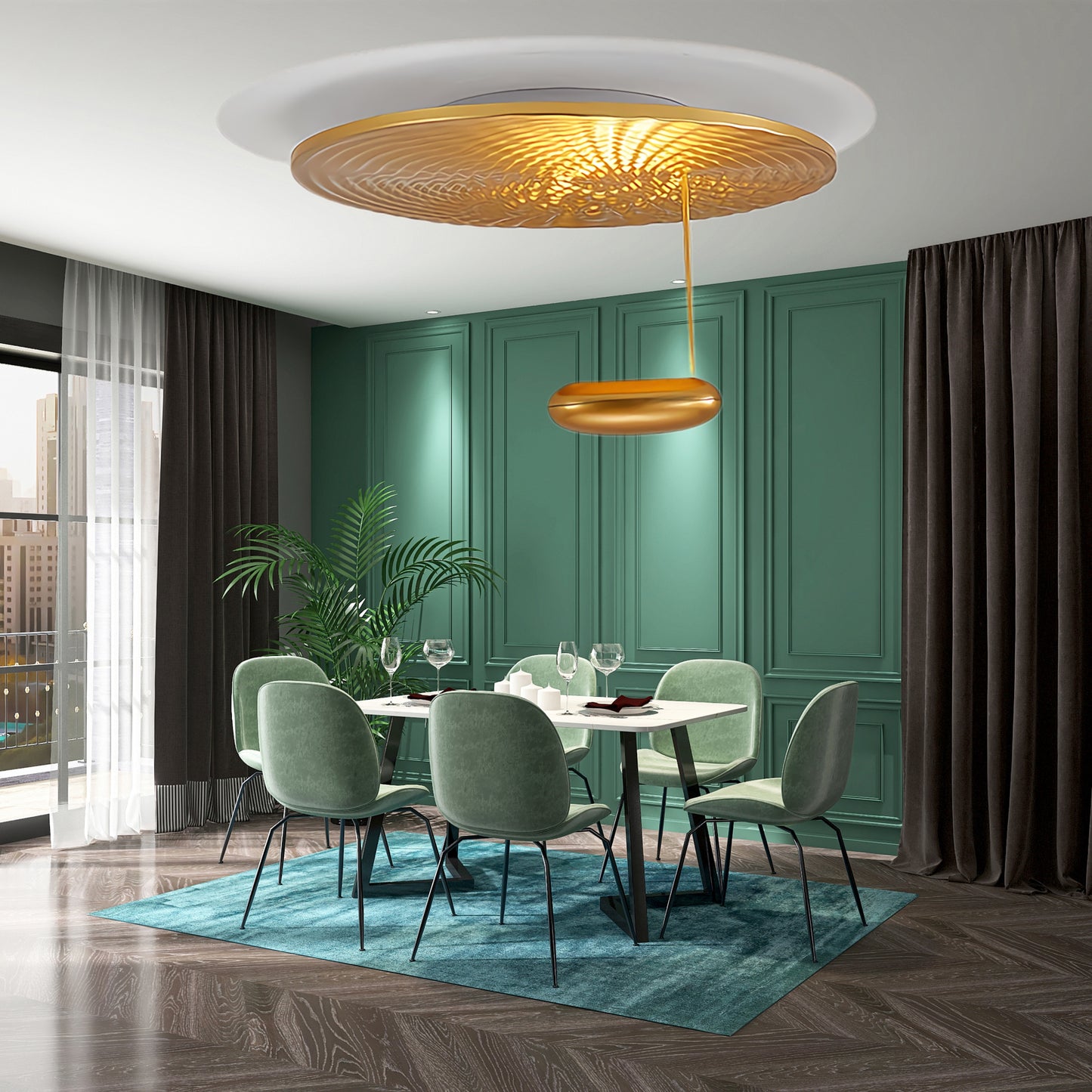 Mercury Ceiling Lamp