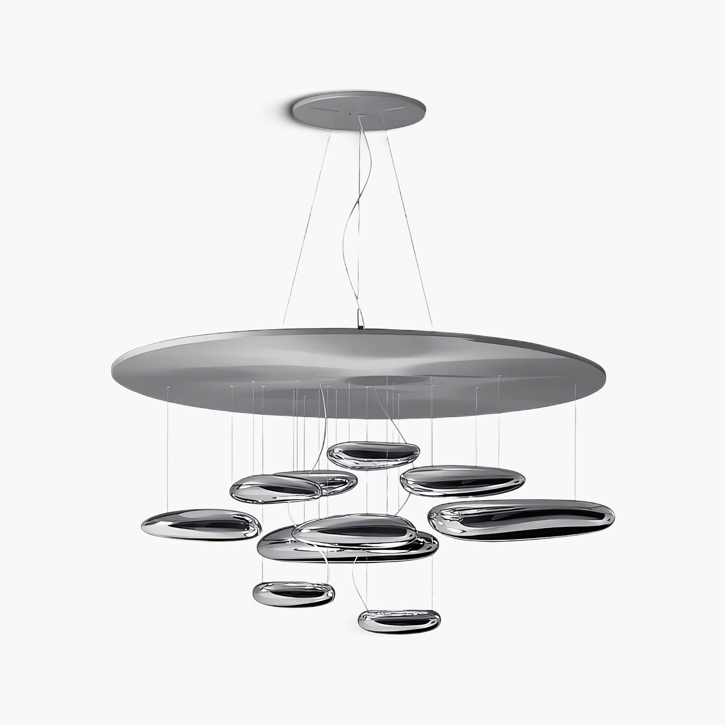 Mercury Modern Metal Chandelier