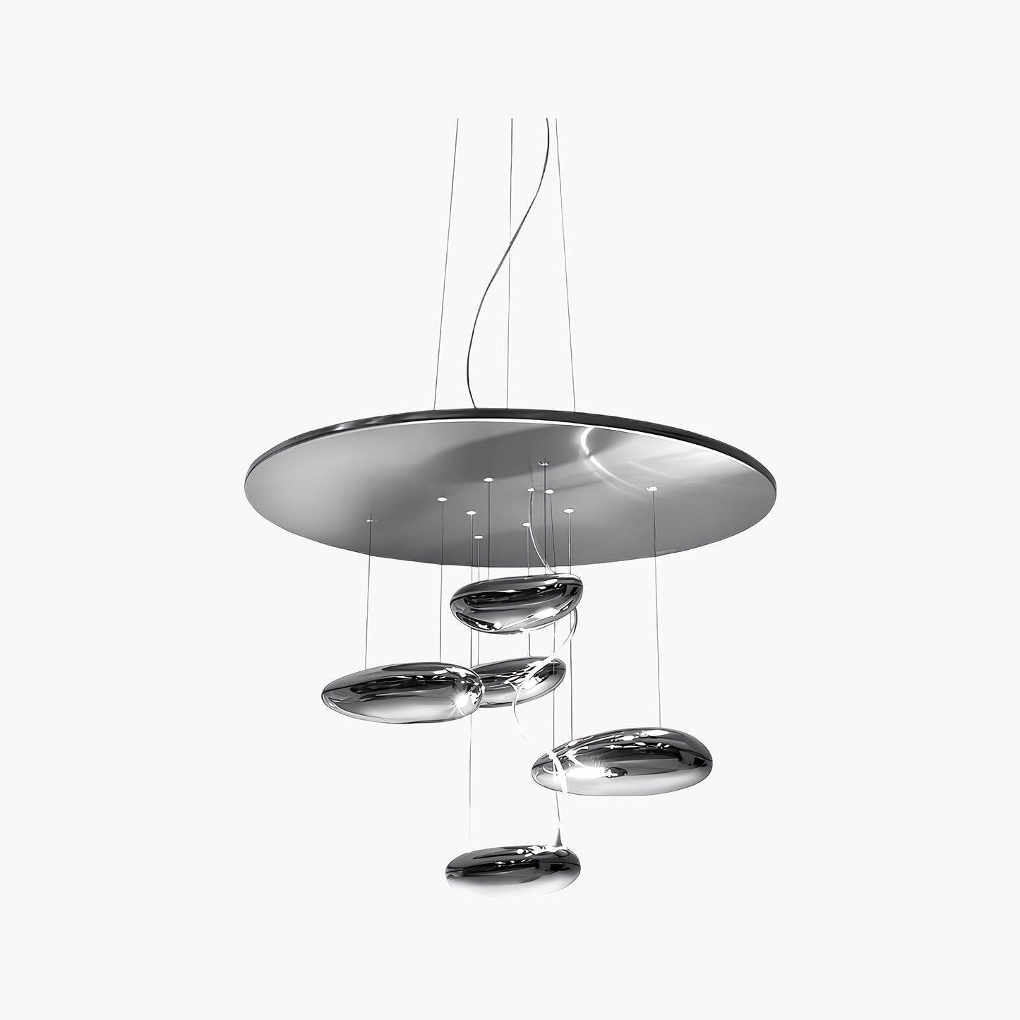 Mercury Modern Metal Chandelier