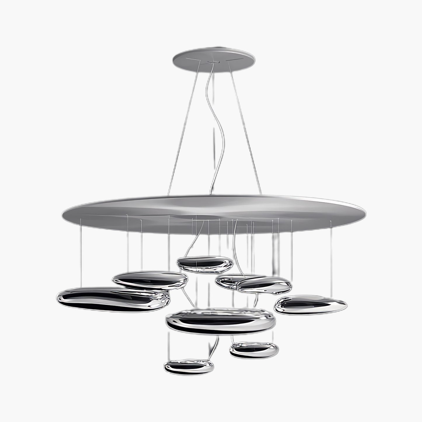 Mercury Modern Metal Chandelier