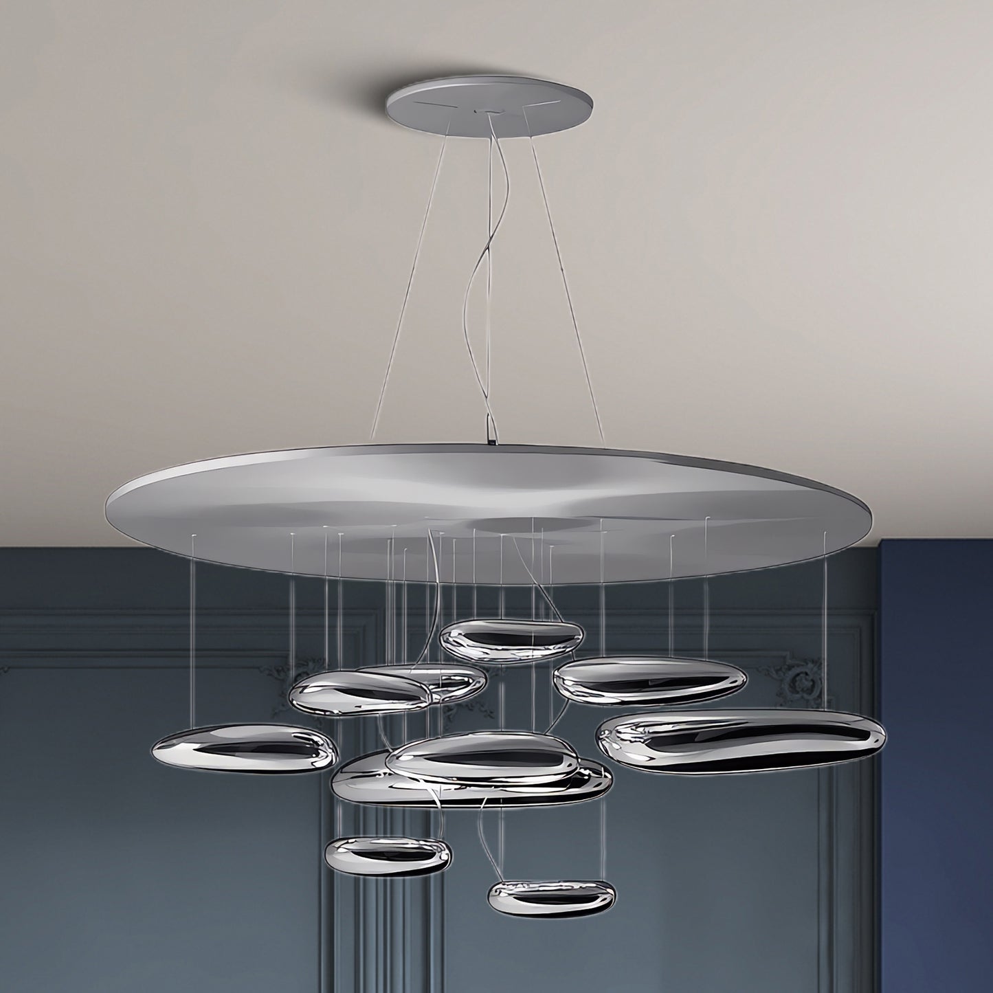 Mercury Modern Metal Chandelier