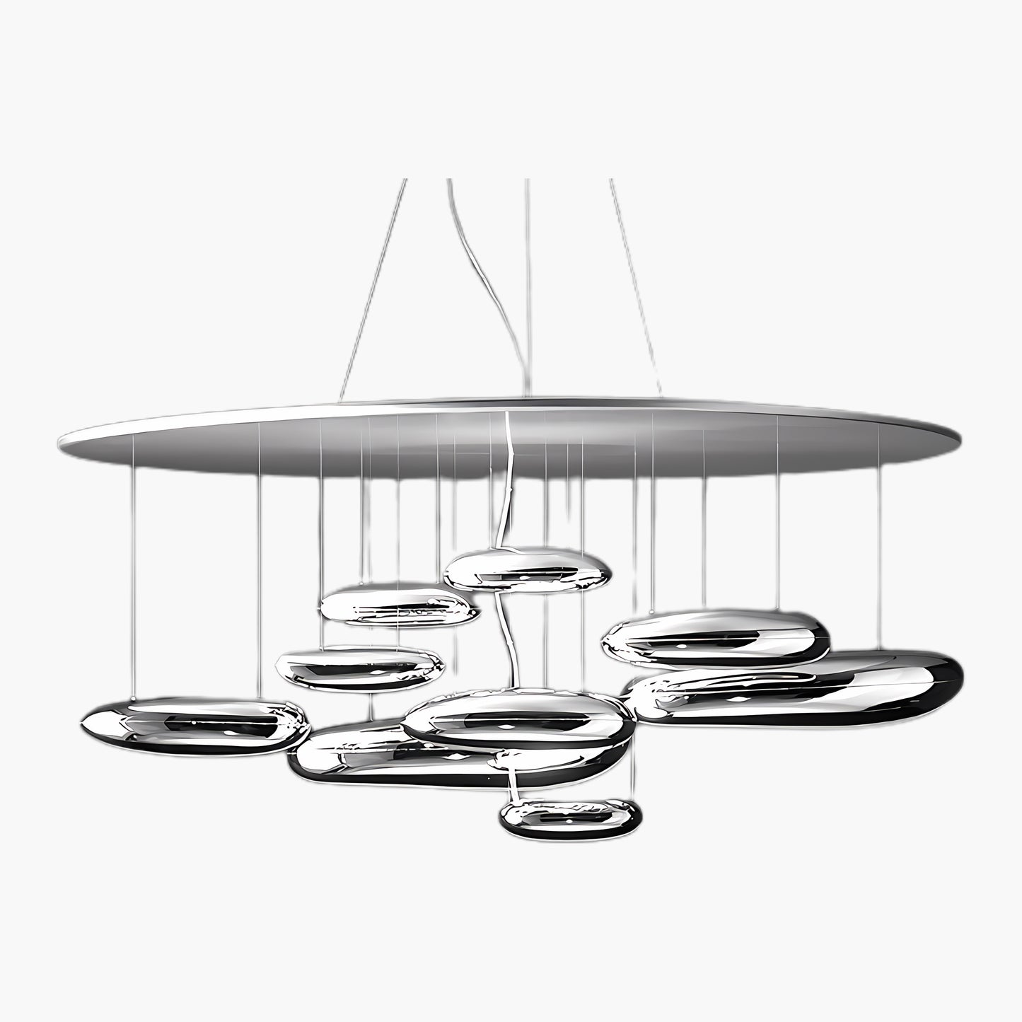 Mercury Modern Metal Chandelier