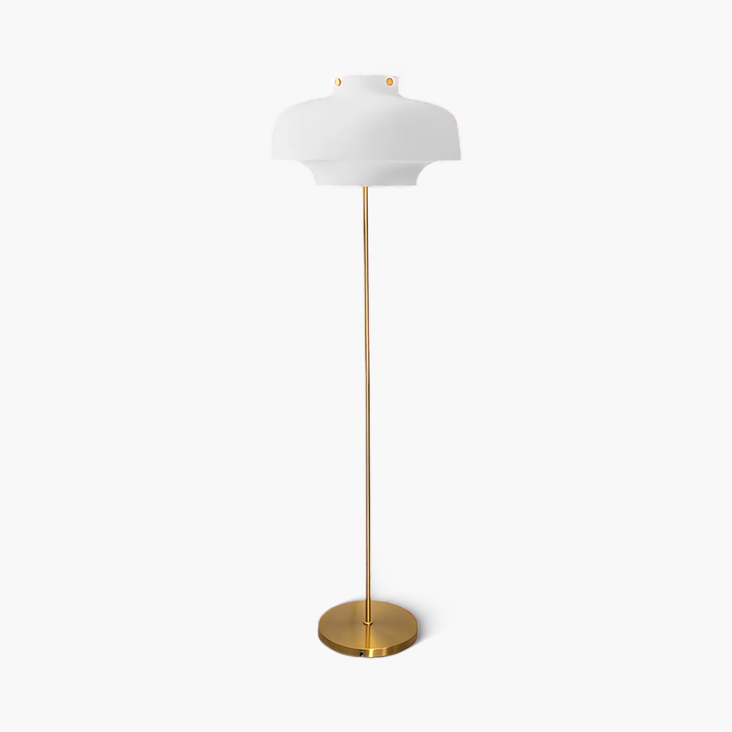 Meridian Eclectic Crystal Floor Lamp