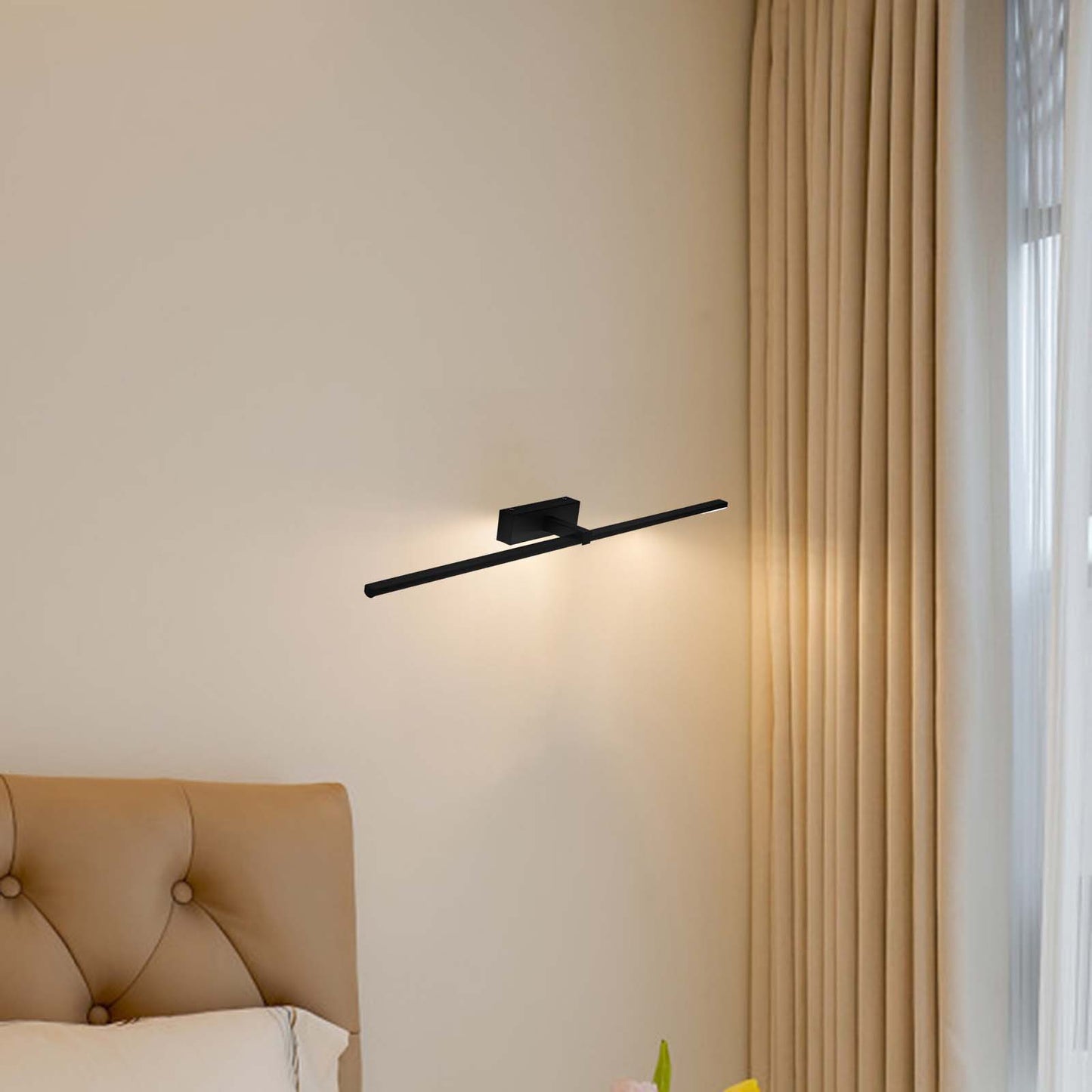 Linear Mirror Modern Metal Wall Light