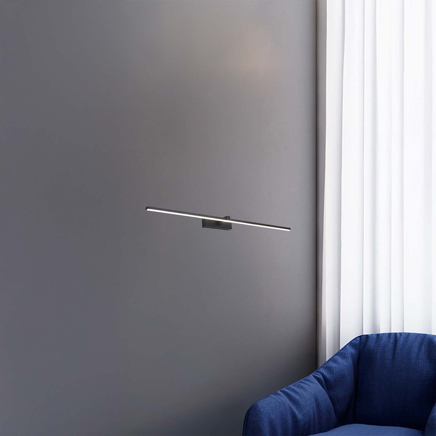 Linear Mirror Modern Metal Wall Light